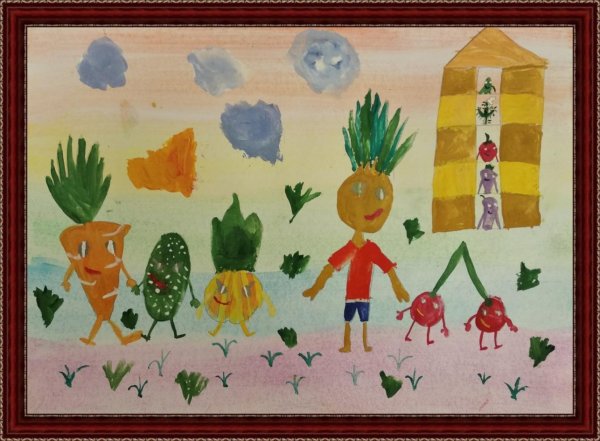 Чиполлино иллюстрации детский сад