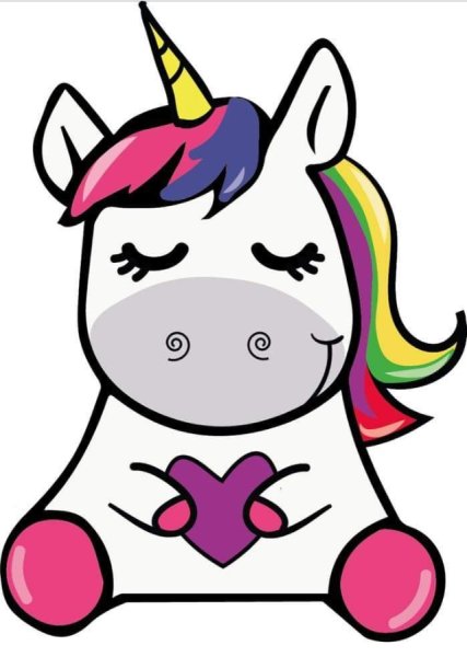 Мультяшноюфй Единорог