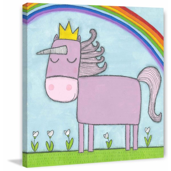 Рисование единорога для детей