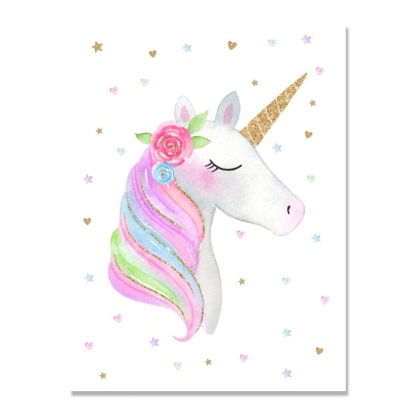 Постер Единорог