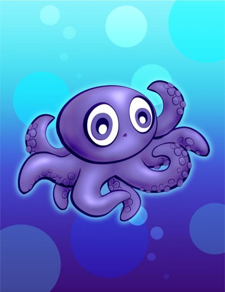 Осьминог малыш