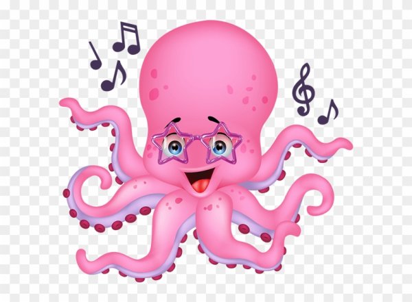 Рисование “разноцветные Осьминожки”