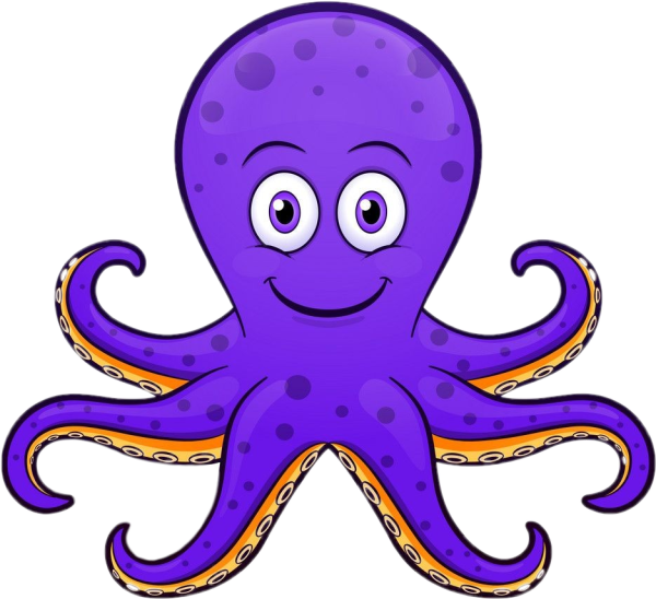 Осьминожки векторный