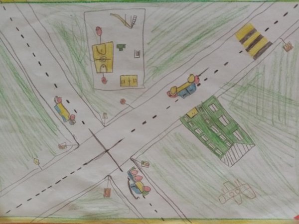 Конкурс рисунков перекресток