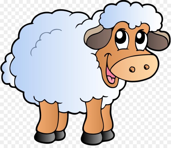 Овечки мультяшные