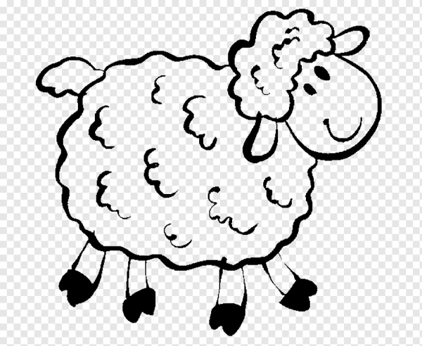 Рисование овечки