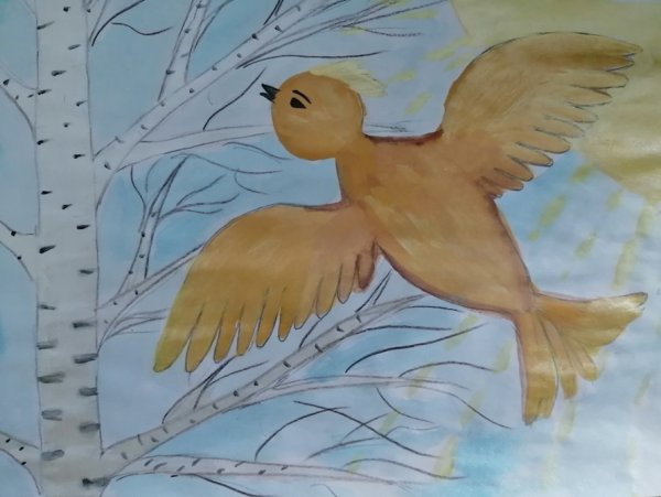 Жаворонок раскраска