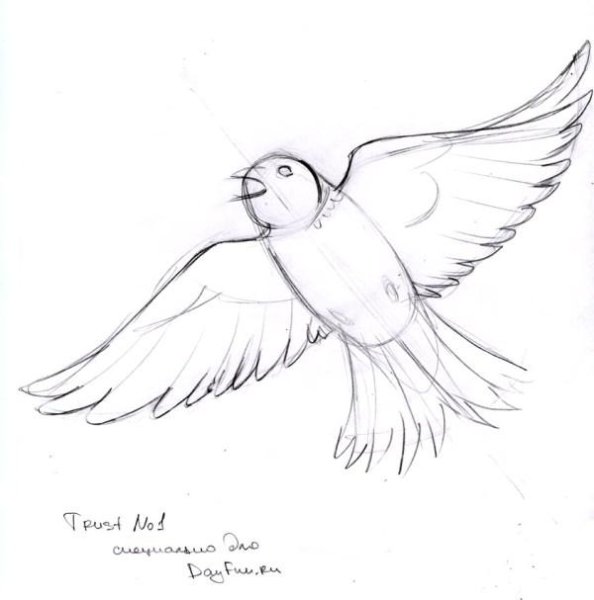 Детские рисунки жаворонка