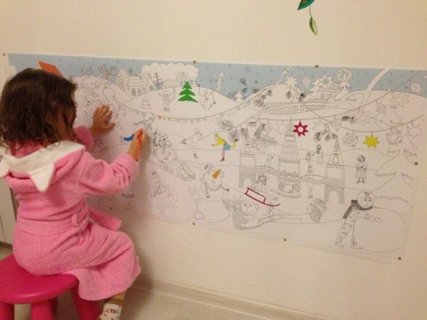 Дизайнерские обои в детскую