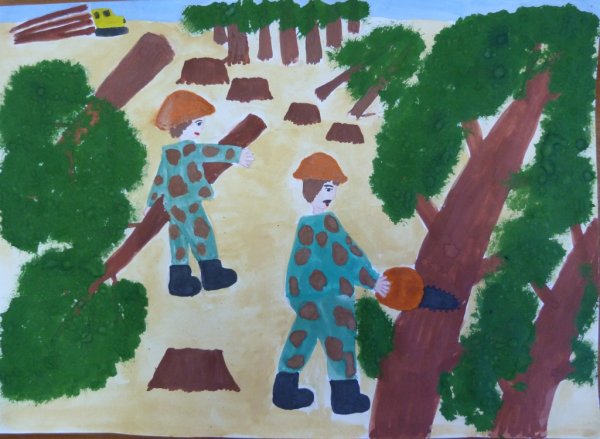 Охрана труда глазами детей