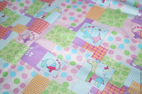 Ситец 21317-5 Жирафики