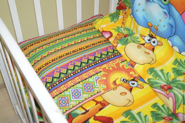 Бязь с детским рисунком