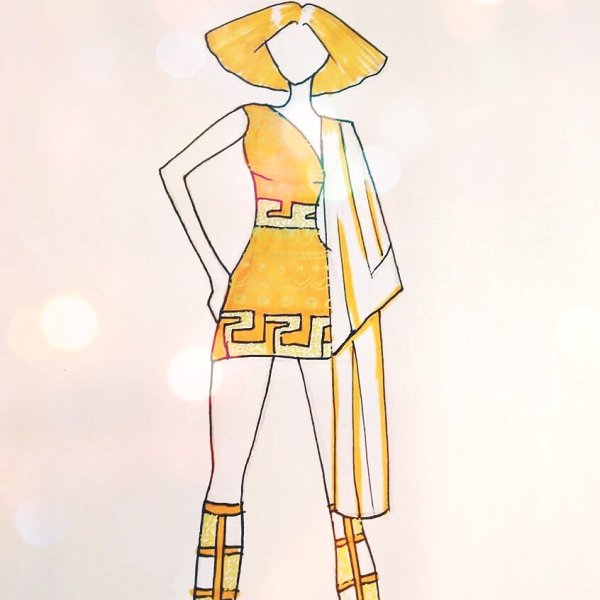 Юный модельер рисунки