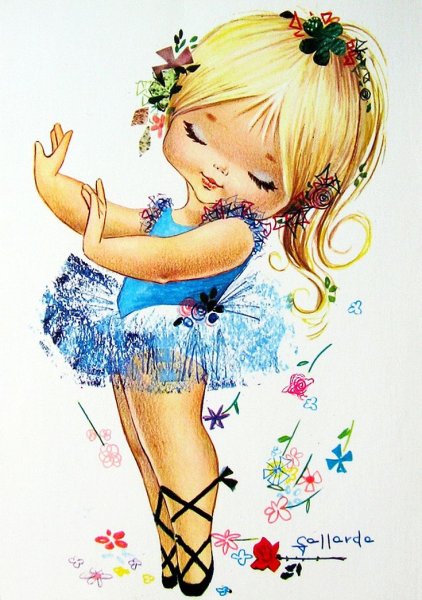 Девочка иллюстрация