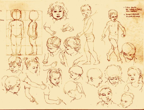 Тело ребенка референс