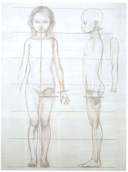 Пропорции подростка для рисования