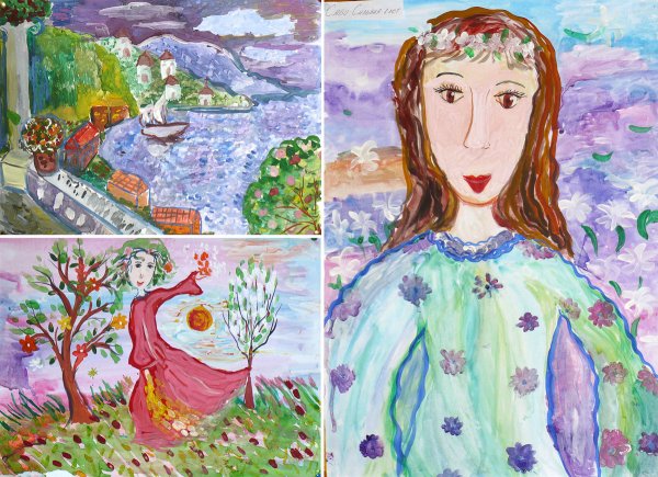 Мама с ребенком мультяшные