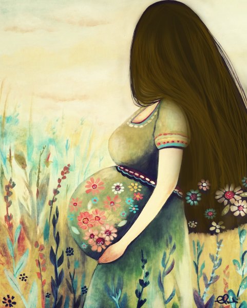 Рисование мама