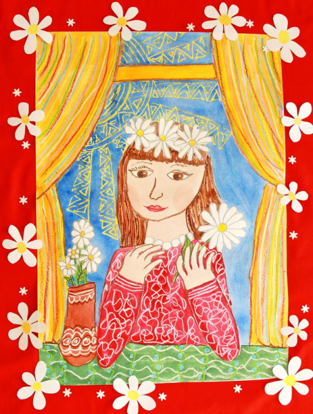 Женщина мультяшка