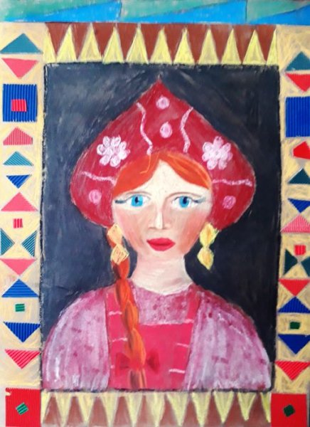 Рисунок на тему материнство