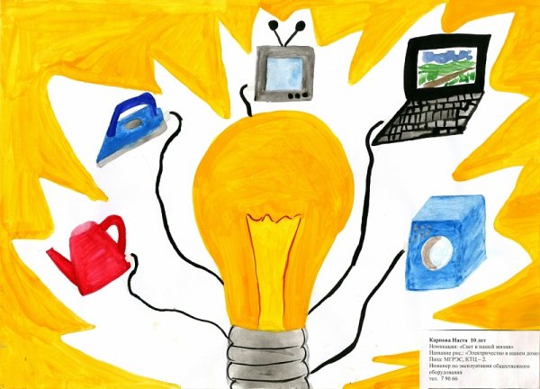 Электричество рисование