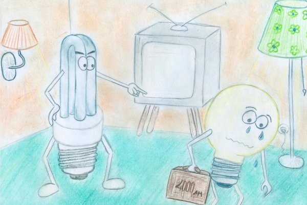 Рисунок на тему экономия электроэнергии