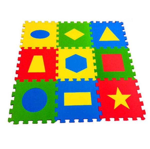 Коврик-пазл ЭКОПОЛИМЕРЫ геометрия