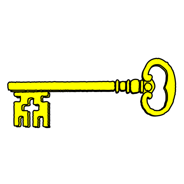 Ключик рисунок для детей