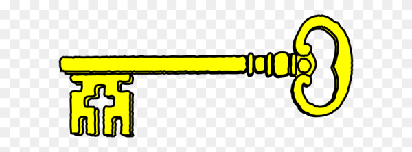 Нарисовать золотой ключик