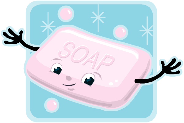 Мыло мультяшка