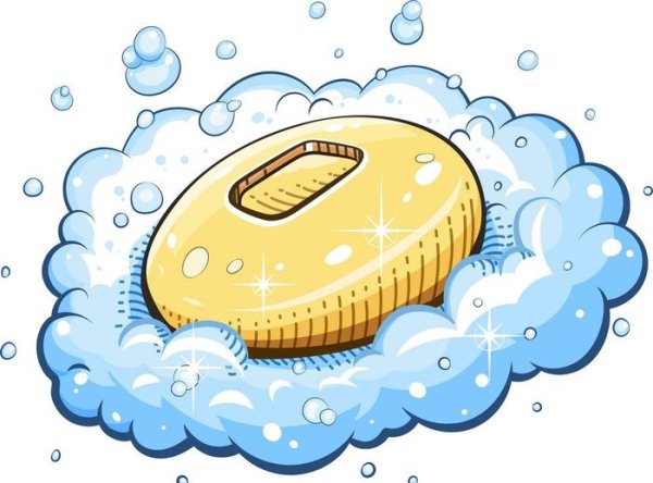 Мыло иллюстрация