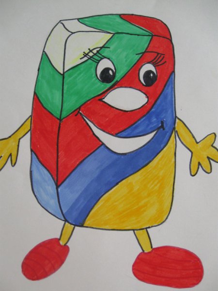 Детские рисунки мыло