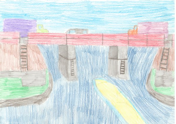 Детские рисунки реки