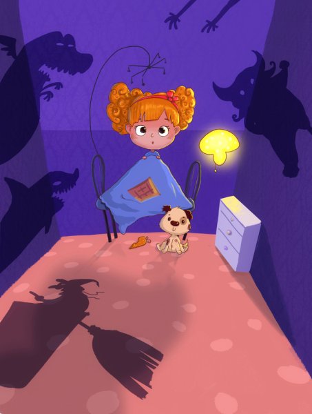 Детские страхи иллюстрации