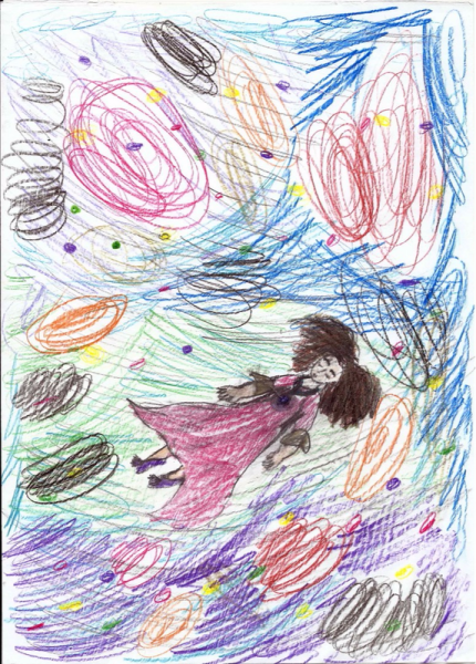 Рисунок страх и смелость