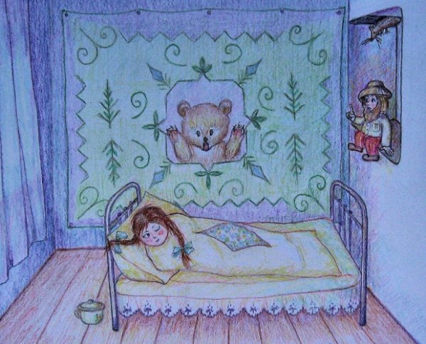 Детские рисунки страхов