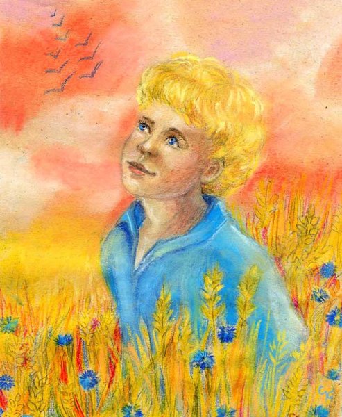 Иллюстрация Есенина