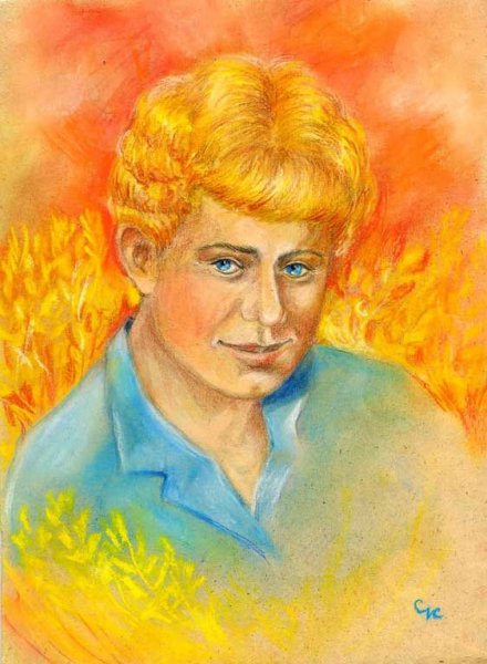 Есенин акварель