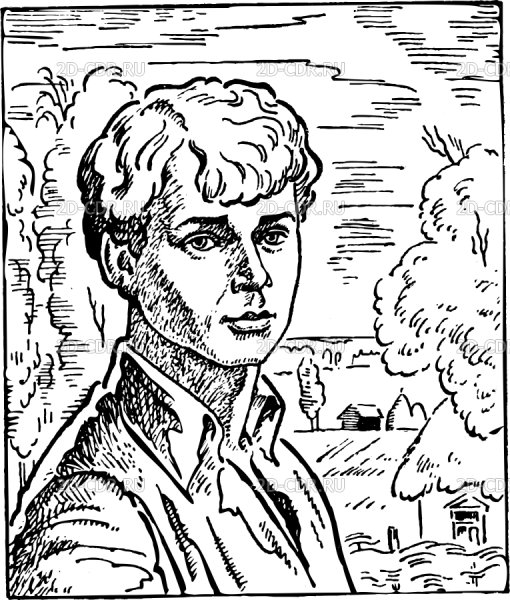Есенин Графика
