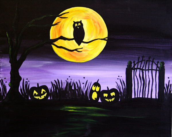 Картины на Хэллоуин