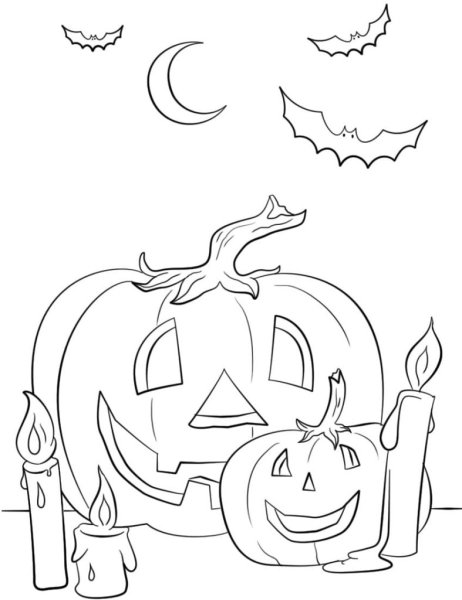 Хэллоуин иллюстрации