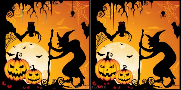 Тыквы разукрашки на Хэллоуин