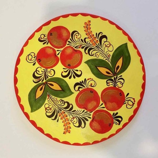 "Виды декоративной росписи", Хохлома