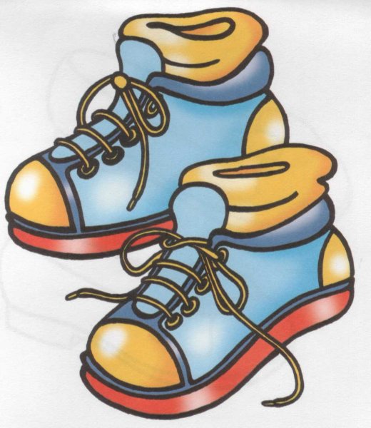 Мультяшные ботинки