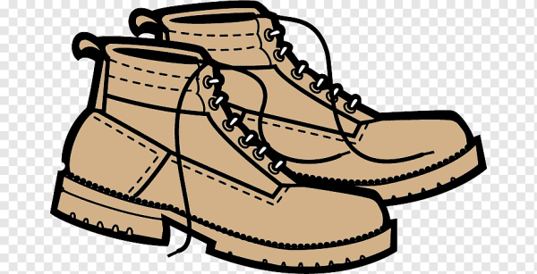 Векторный ботинок