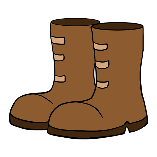 Сапоги мультяшные