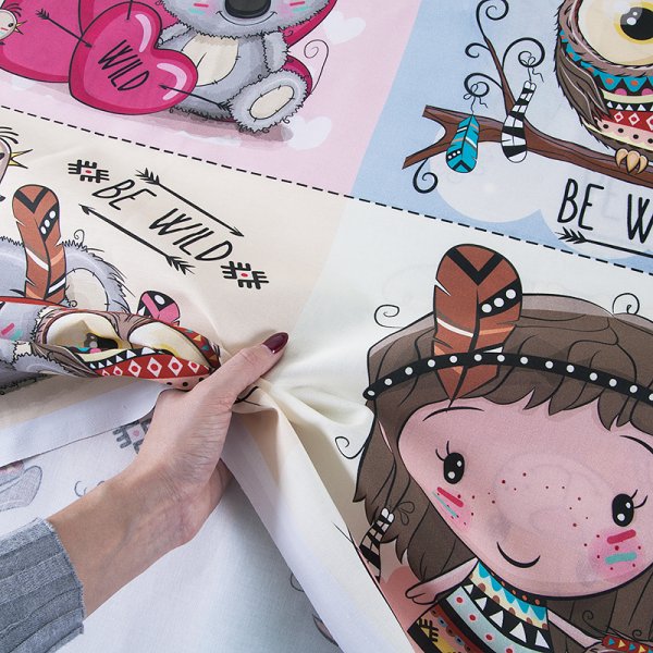 Купон с детским рисунком