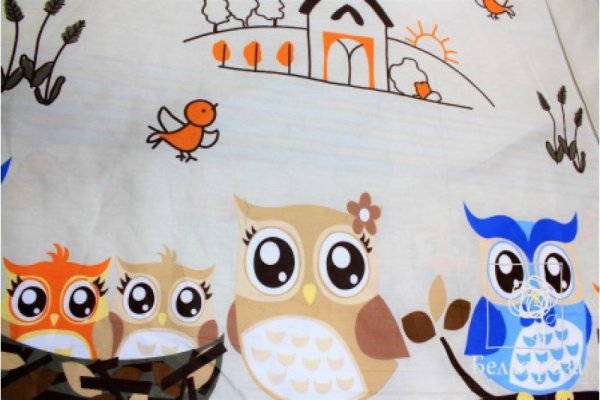Ткань с детским принтом
