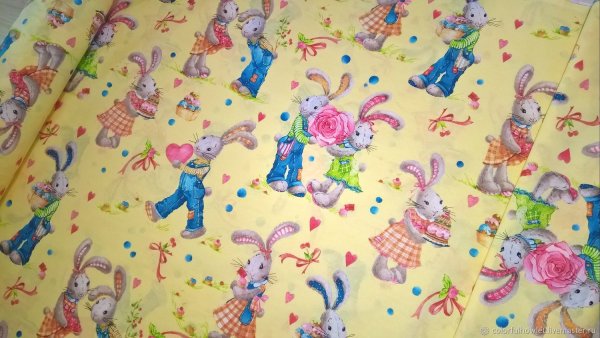 Ткань с динозаврами