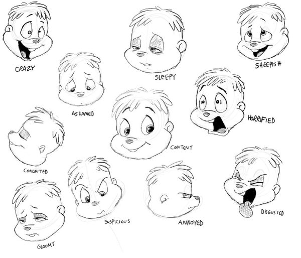 Базовые эмоции рисунок